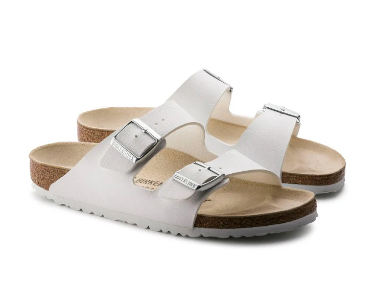 BIRKENSTOCK – SANDALE – ARIZONA – BIRKO-FLOR – 051731 (#34) – BLANC