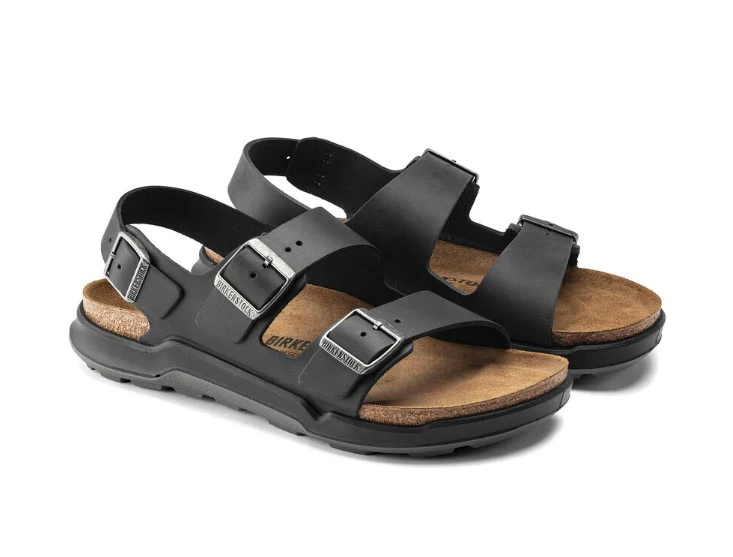 BIRKENSTOCK – SANDALE – MILANO – RUGGED – 1018426 (#97) – NOIR