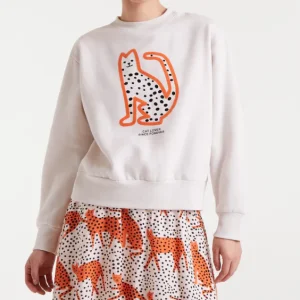 Crewneck - Femme - Blanc - Compania Fantastica - 54C/12103