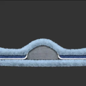 Housse Tissu coton pour sangle longue asymétrique