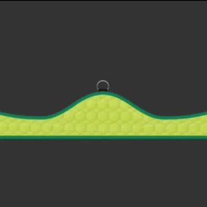 Sangle de base tissu coton longue asymétrique Mattès