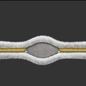 Housse pour sangle longue Tissu coton anatomique Mattès