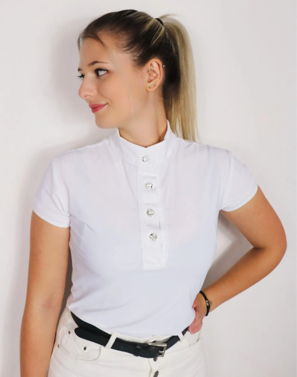 Polo de concours dentelle Lamantia Couture