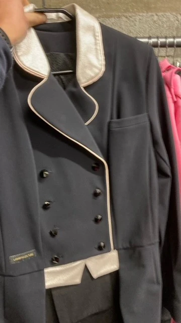 Mini-frac Lamantia Couture femme SoftShell col suédine beige – Image 2