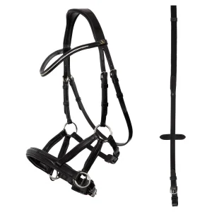 Bridon orné de strass BR Lewes side & pull