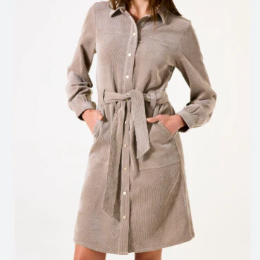Robe Femme Taupe Garcia I50281-3459
