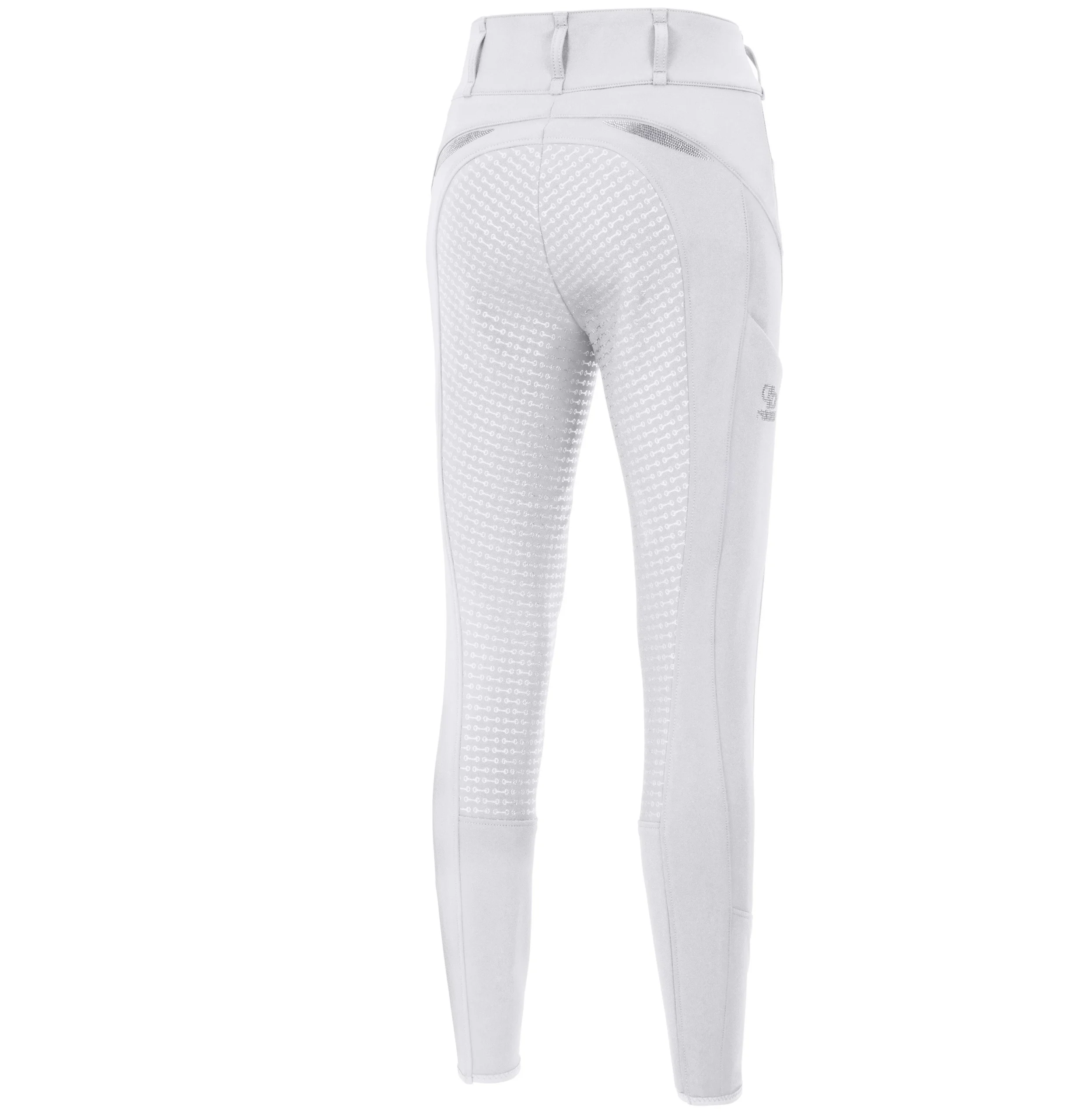 Pantalon d'équitation blanc dame Pikeur Sebiha fond grip – Image 2