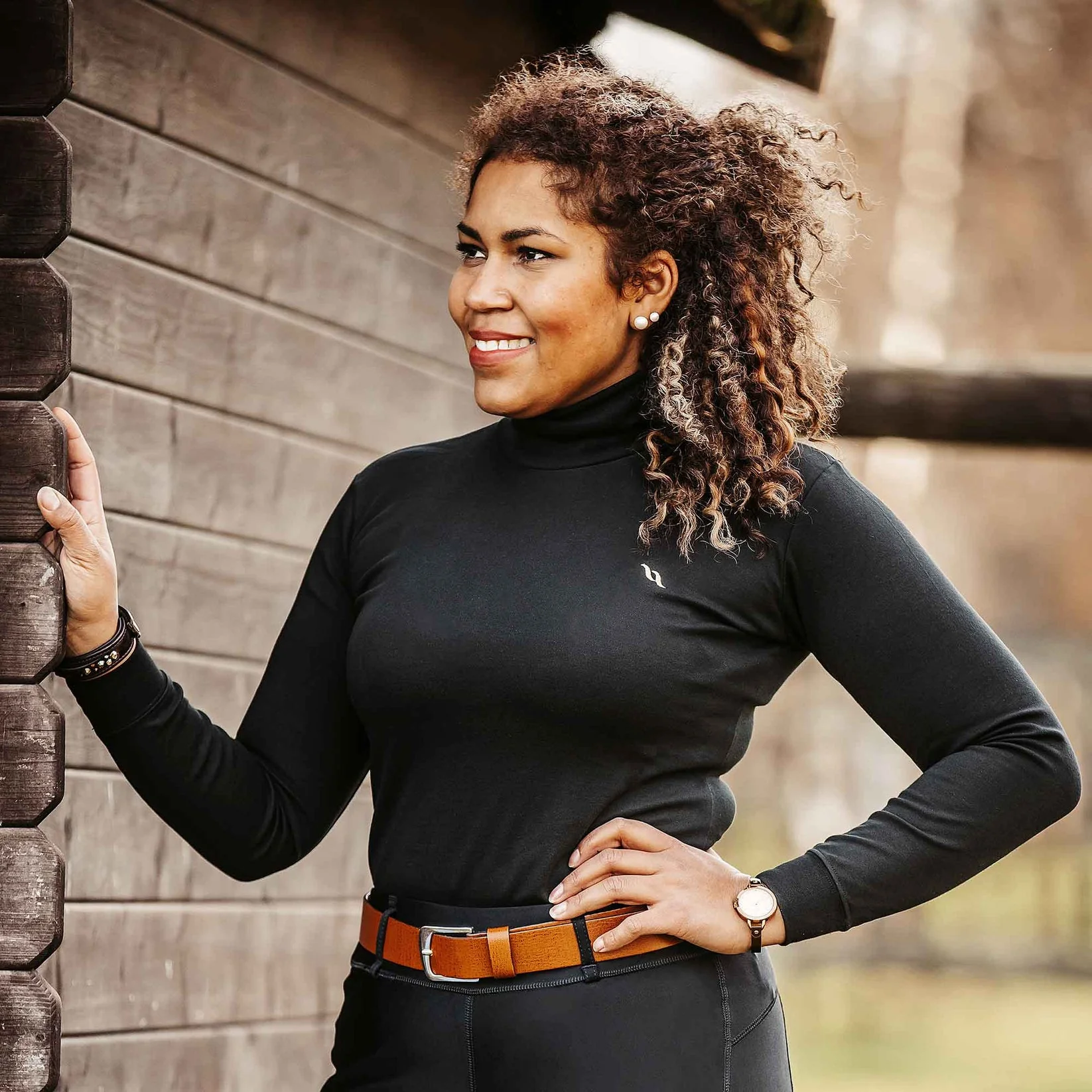 Sous-pull à col roulé pour femme Back on Track – Image 3