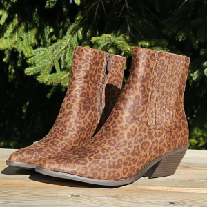 Bottines Léopard
