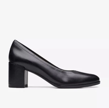 CLARKS - SOULIER - FREVA 55 COURT - 26170964 (566) - NOIR – Image 2