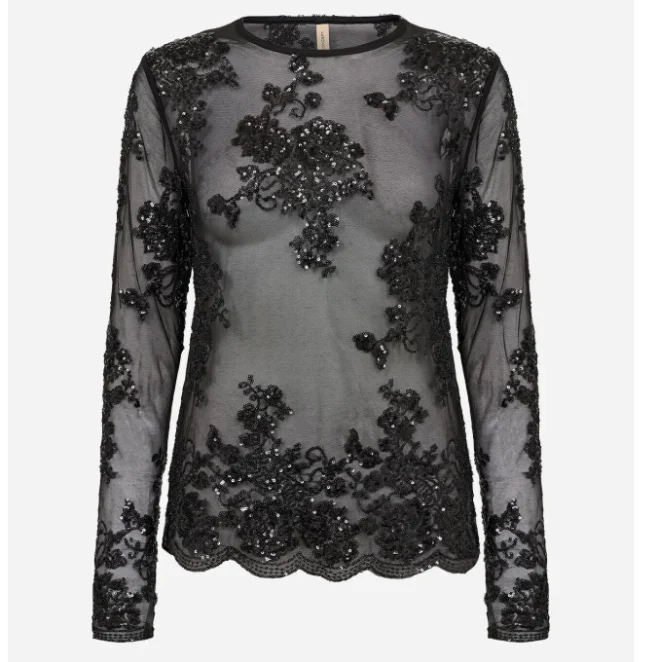 Chandail Femme Noir Soya Concept 4W27344-9999 – Image 4