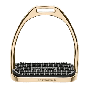 Etriers Fillis Sprenger en inox plaqués Gold