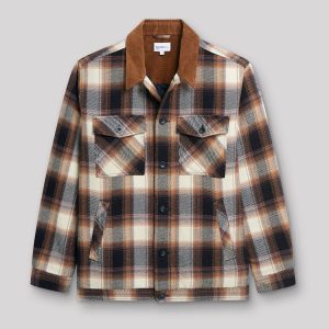 Surchemise regular à carreaux