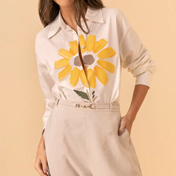 Chemise Femme Blanche Lez a Lez 5439E-011015 – Image 2