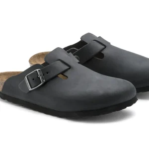 BIRKENSTOCK – CLOG – BOSTON – OIL LEATHER – 59461 (#110) – NOIR