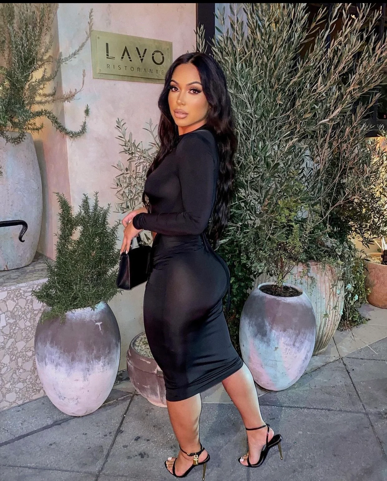 Robe-longue à lacet ruché – Image 3