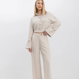 LEZ A LEZ – PANTALON – 7264E-015132 – MOHAR BEIGE