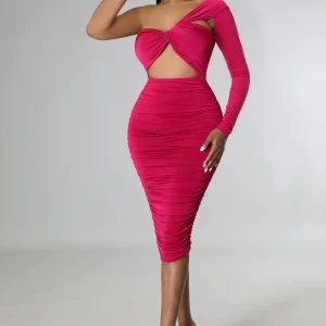 Robe de soirée  à manche unique