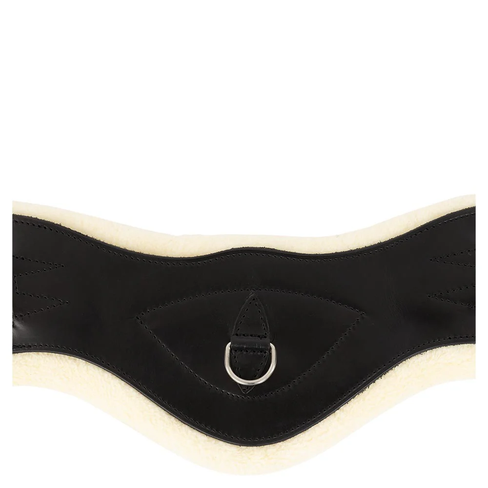 Sangle courte en cuir Anky doublée fausse fourrure – Image 5