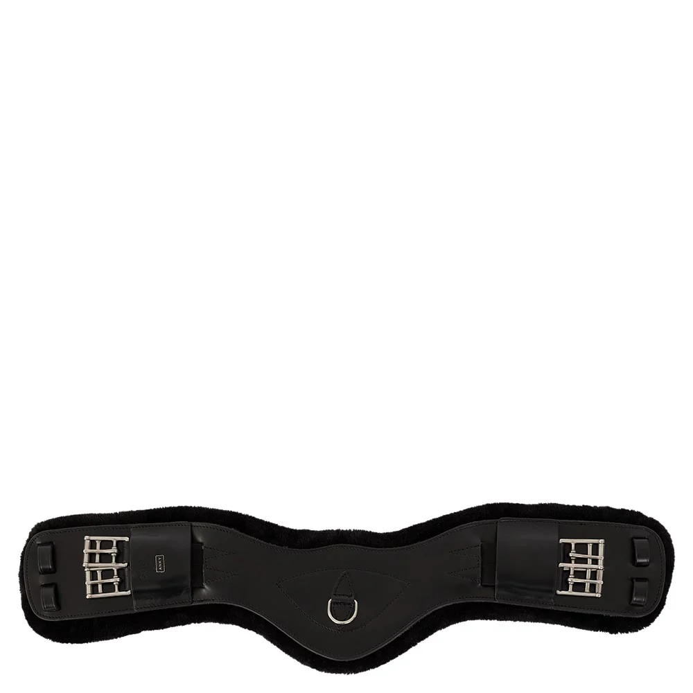 Sangle courte en cuir Anky doublée fausse fourrure – Image 3