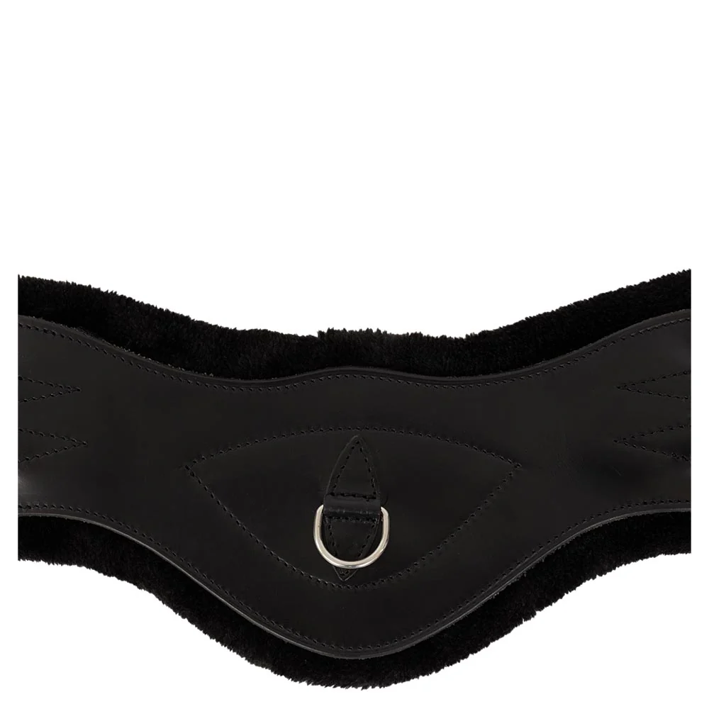Sangle courte en cuir Anky doublée fausse fourrure – Image 8