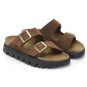 BIRKENSTOCK – ARIZONA PLATFORM – 1028389 (#143) – DARK TEA