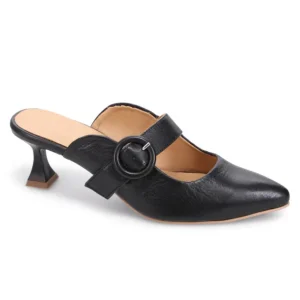 BUENO - SANDALE A TALON - VIDA - (#75) - NOIR