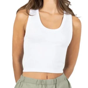 C'EST MOI - CAMISOLE COURT EN BAMBOU COTELÉ - CEBT1014