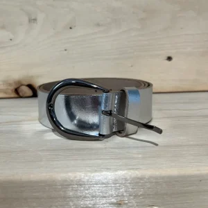 ECO7 - CEINTURE DE CUIR METALLIQUE OU GOLD - CHLOE