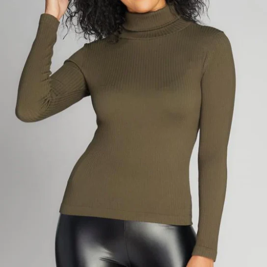 CHANDAIL COL ROULE FEMME C'EST MOI CERT1208 – Image 6