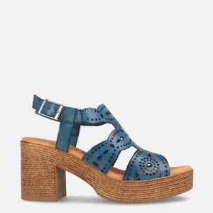 TYCHE - SANDALES À TALONS - BEGA - JEANS