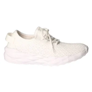 DISPONIBLE EN LIGNE SEULEMENT - J.RENEÉ - BADRIKA - CHAUSSURES - WHITE KNIT FABRIC