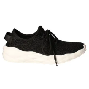 DISPONIBLE EN LIGNE SEULEMENT - J.RENEÉ - BADRIKA - CHAUSSURES - BLACK KNIT FABRIC