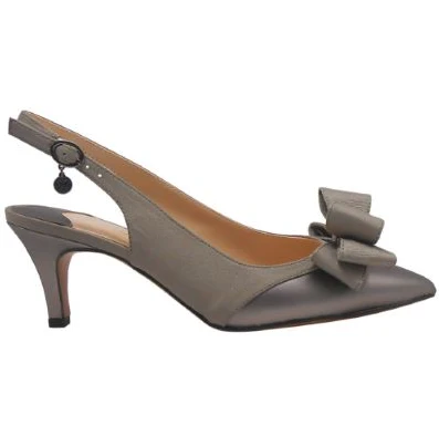 DISPONIBLE EN LIGNE SEULEMENT - J.RENEÉ - GABINO - SOULIERS À TALONS - PEWTER