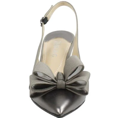 DISPONIBLE EN LIGNE SEULEMENT - J.RENEÉ - GABINO - SOULIERS À TALONS - PEWTER – Image 5