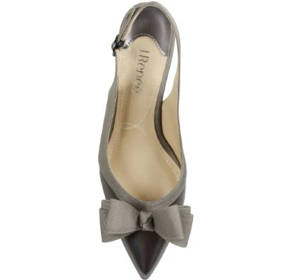 DISPONIBLE EN LIGNE SEULEMENT - J.RENEÉ - GABINO - SOULIERS À TALONS - PEWTER – Image 7