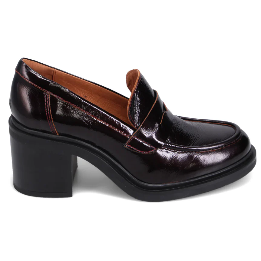 Souliers Talon Bordeaux Patent Miz Mooz Day (#56) – Image 2