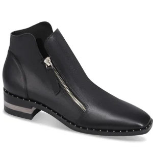 Botte Femme Noir Cuir Django & Juliette Floriss (#3)
