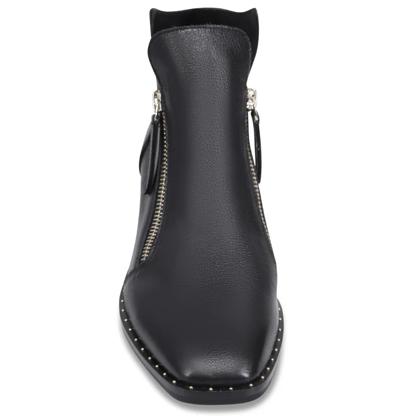 Botte Femme Noir Cuir Django & Juliette Floriss (#3) – Image 3