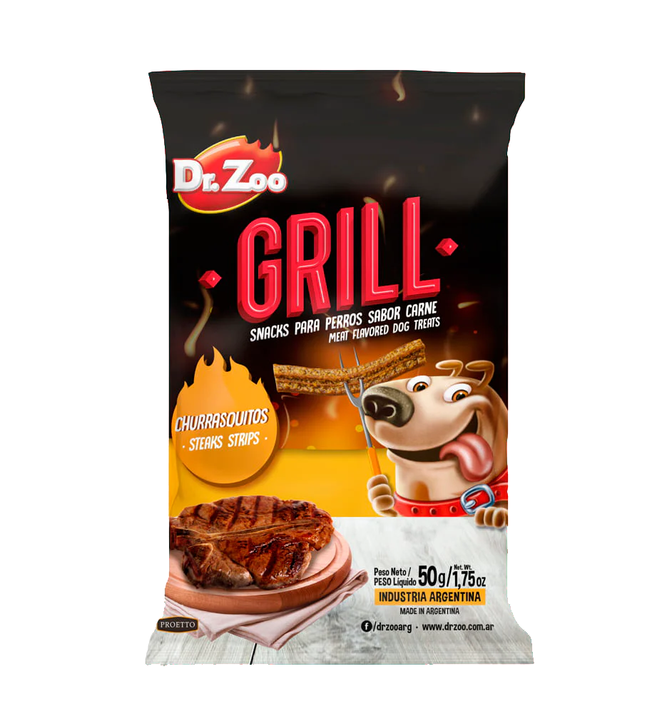 Dr. Zoo Steaks Grillés – Friandises goûteuses pour chien