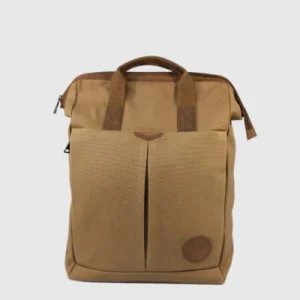 SAC A DOS CANEVAS CUIR - HUNT - HU51285-250 KAKI