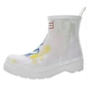 HUNTER - BOTTE CAOUTCHOUC - (#53) - BLANC MULTI