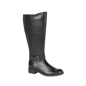 Bottes Blondo B1477-11 Vivianne en cuir noir (6 médium)