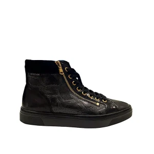 Bottes Mephisto Amber en cuir noir.