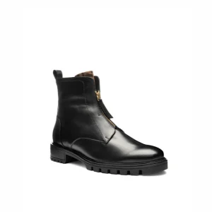 Bottes Ara 12-29520-01 en cuir noir imperméable.