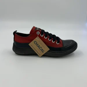 DISPONIBLE EN LIGNE SEULEMENT - CHACAL - CHAUSSURES - #6162 - NOBUCK GRAS ROJO