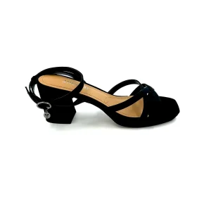 DISPONIBLE EN LIGNE SEULEMENT - J. RENEÉ - SOULIERS À TALONS - KLARSON - BLACK SATIN