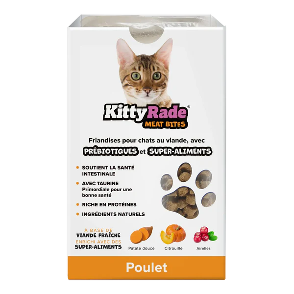 Bouchées pour Chats enrichies en prébiotiques et superfood - Kittyrade