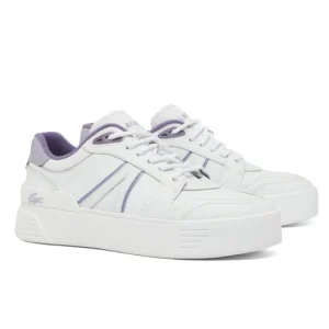 LACOSTE – L002 EVO – 47SFA0030-IT6 (#40) – BLANC / VIOLET