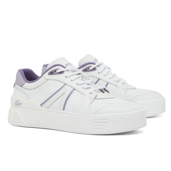 LACOSTE – L002 EVO – 47SFA0030-IT6 (#40) – BLANC / VIOLET
